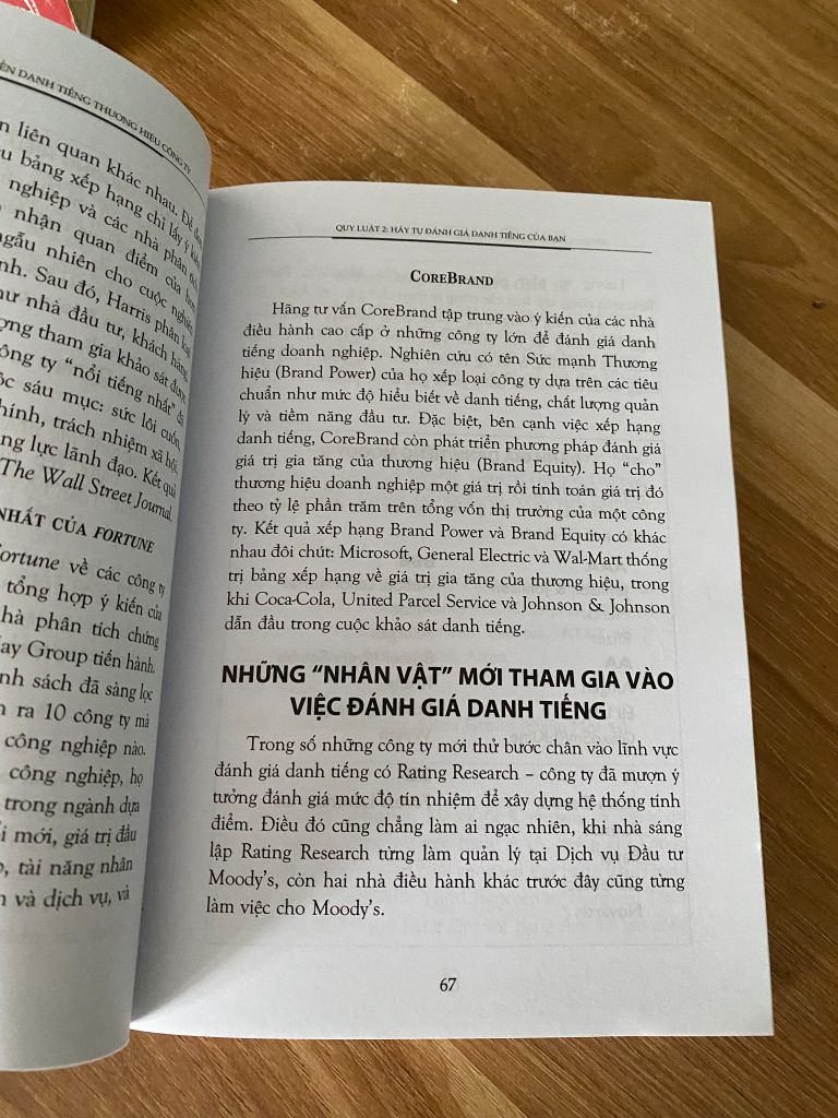 The 18 Corporate Reputation - Quy Luật Bất Biến Phát Triển Danh Tiếng Thương Hiệu (Ronald J. Alsop) - Ảnh chụp thực tế