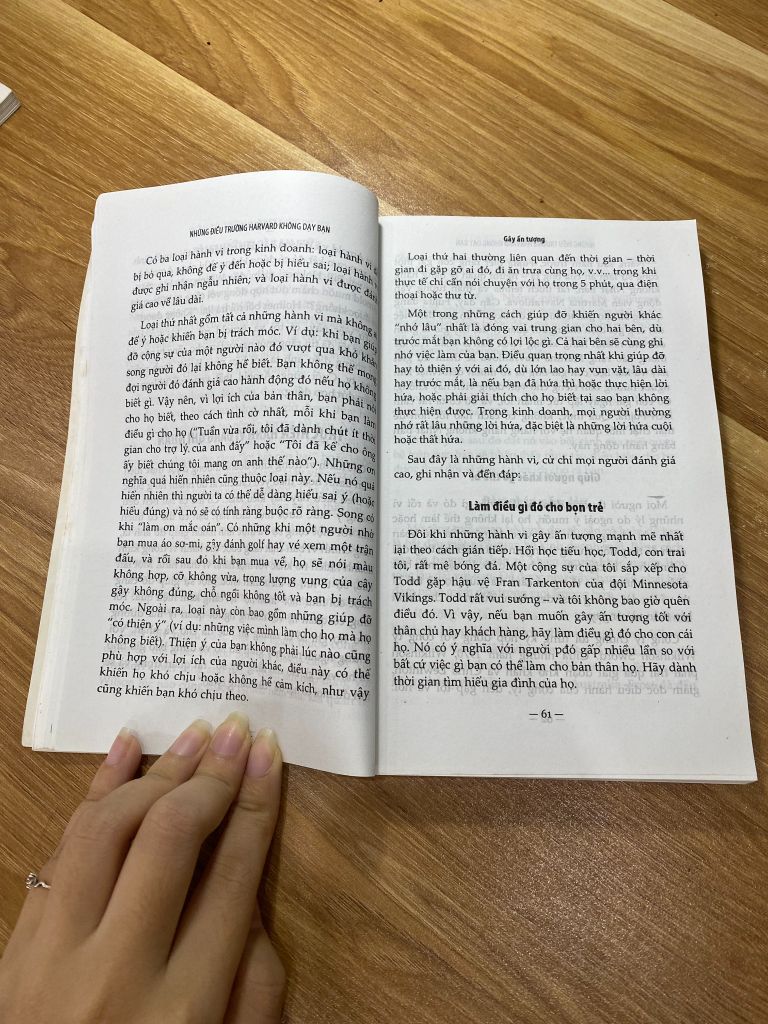 Những điều trường Harvard không dạy bạn - Mark H. McCormack - Ảnh thực tế 4