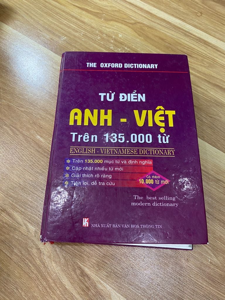 Từ điển Anh-Việt - Ảnh thực tế 1