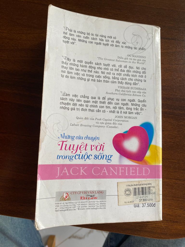 Những câu chuyện tuyệt vời trong cuộc sống - Jack Canfield - Ảnh thực tế 9