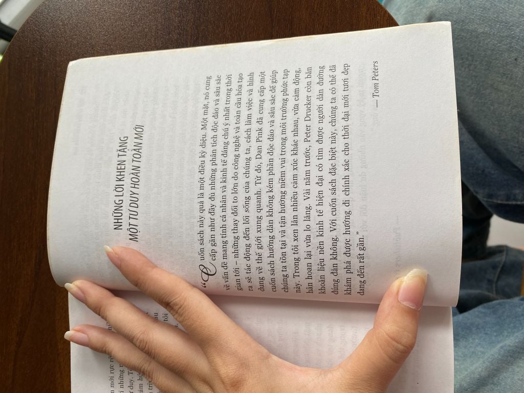 Một tư duy hoàn toàn mới - Daniel H. Pink - Ảnh thực tế 8