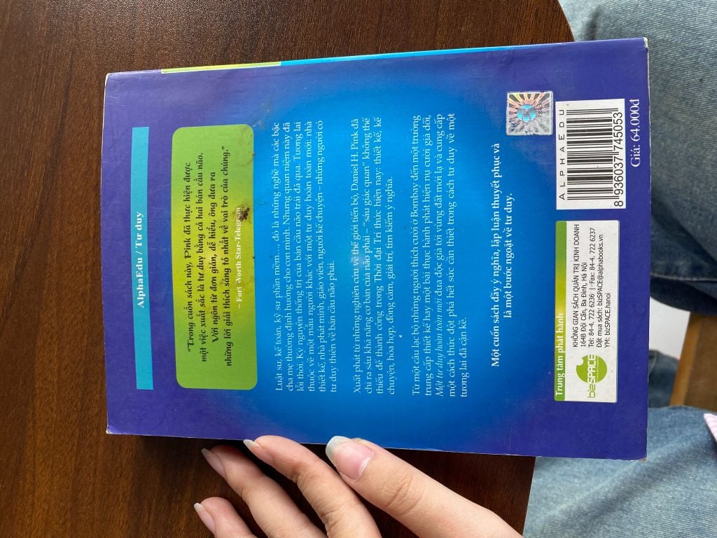 Một tư duy hoàn toàn mới - Daniel H. Pink - Ảnh thực tế 9