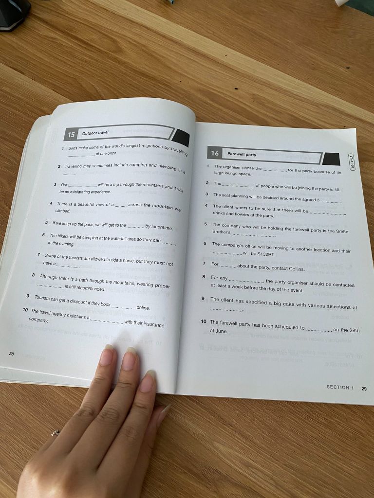 Perfect IELTS Listening Dictation Vol 2 - Ảnh chụp thực tế