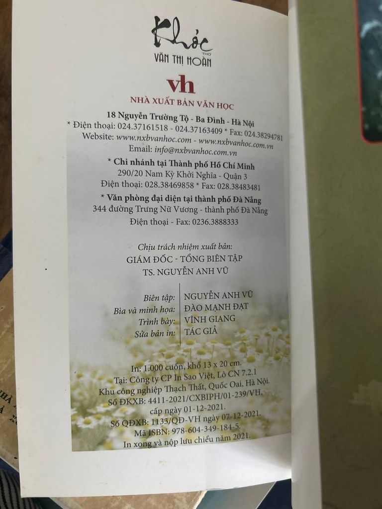 Khóc - Thơ Văn Thị Hoàn - Ảnh thực tế 5