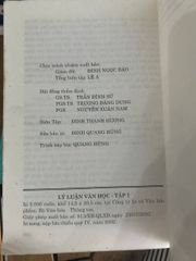 Lý Luận Văn Học: Tập I - Văn Học, Nhà Văn, Bạn Đọc - Phương Lựu (Chủ biên) - ảnh 5