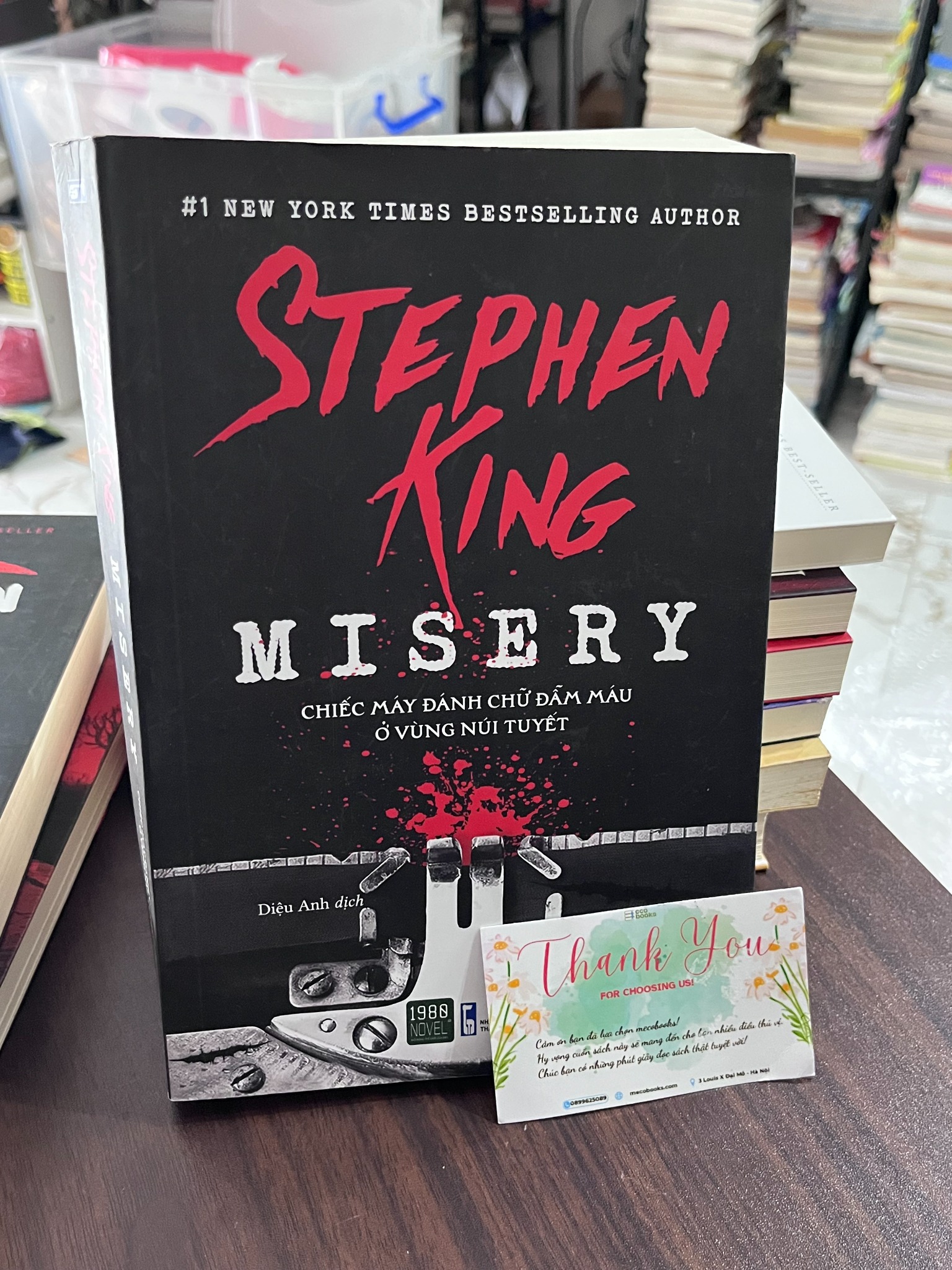 Misery (Chiếc Máy Đánh Chữ Đẫm Máu Ở Vùng Núi Tuyết) - Stephen King