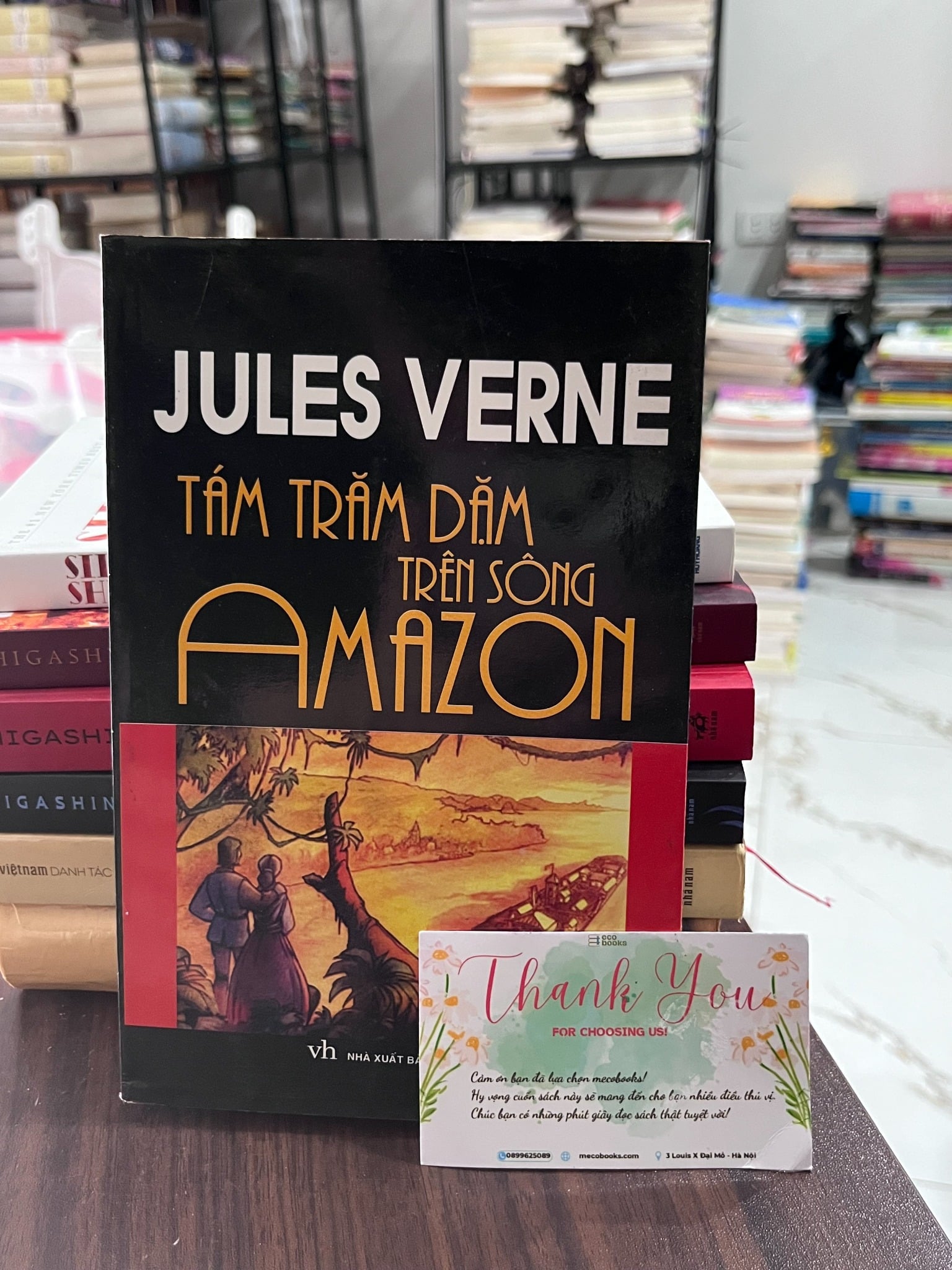 Tám Trăm Dặm Trên Sông Amazon - Jules Verne