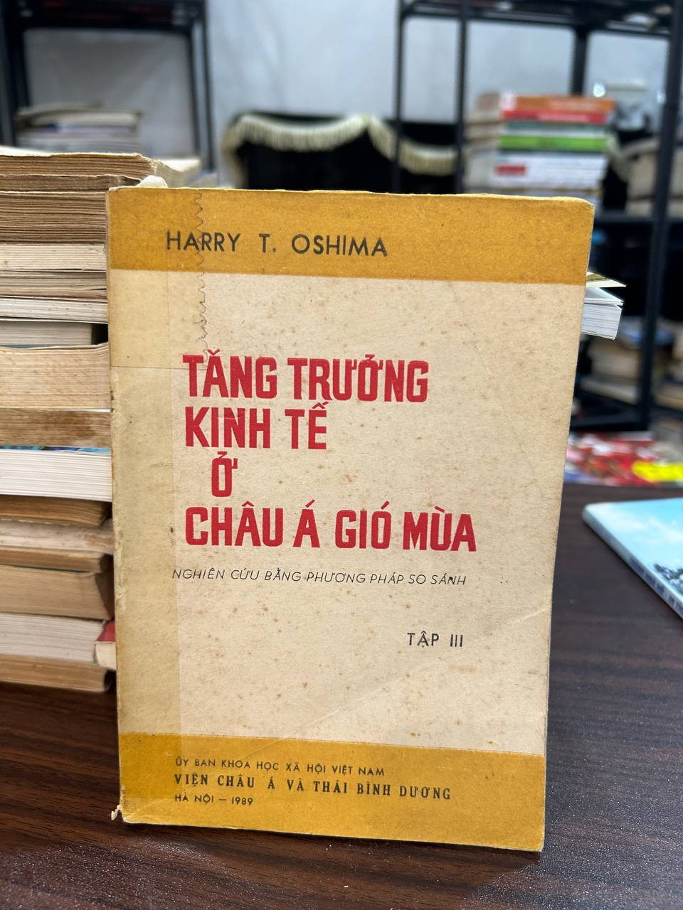 Tăng trưởng kinh tế ở Châu Á gió mùa - Harry T. Oshima