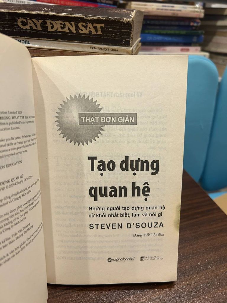 Thật Đơn Giản Tạo Dựng Quan Hệ - Steven D'Souza - Steven D'Souza - Ảnh thực tế 3