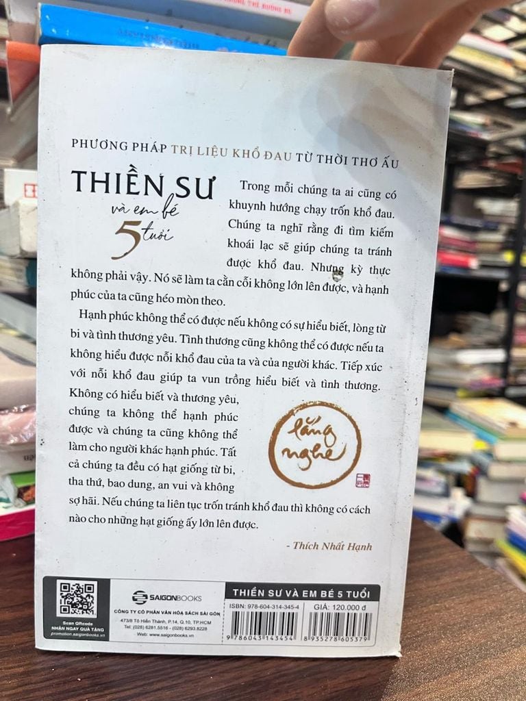 Thiền Sư Và Em Bé 5 Tuổi - Thích Nhất Hạnh - Thích Nhất Hạnh - Ảnh thực tế 3