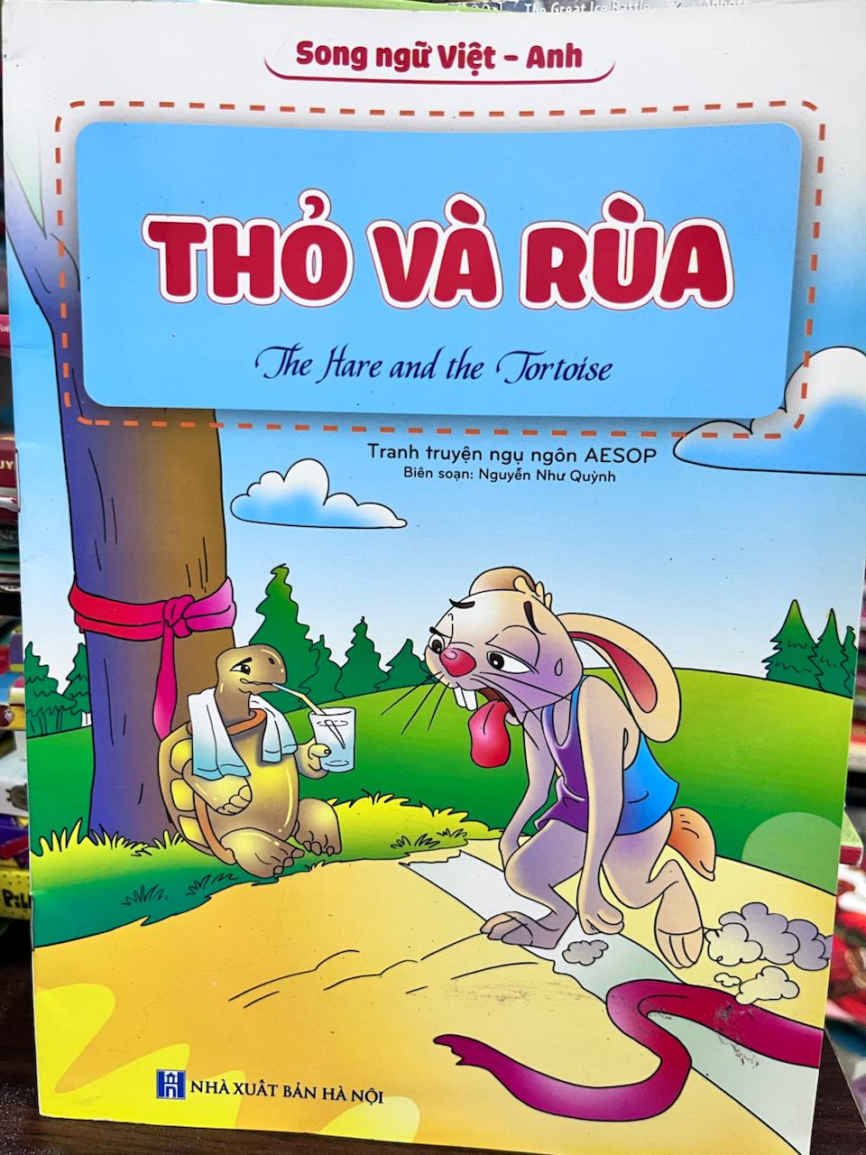 Thỏ và Rùa - Nguyễn Như Quỳnh (biên soạn) - Nguyễn Như Quỳnh (biên soạn), AESOP (tranh truyện ngụ ngôn)