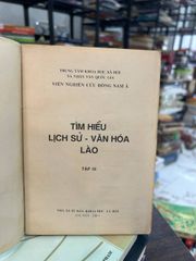 Tìm Hiểu Lịch Sử - Văn Hóa Lào (Tập III) - Trung tâm Khoa học Xã hội và Nhân văn Quốc gia, Viện Nghiên cứu Đông Nam Á - ảnh 4