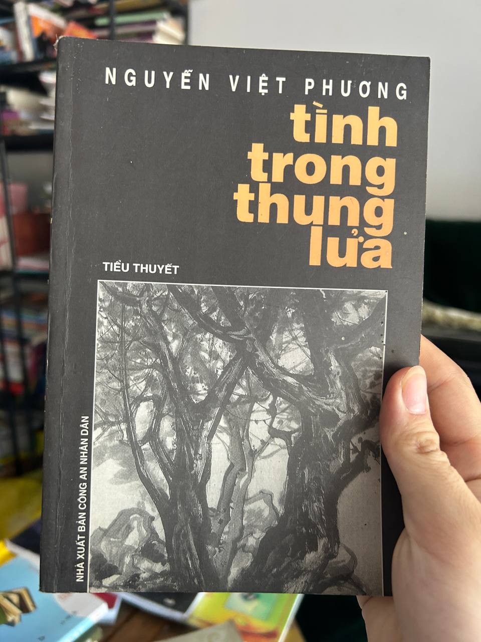 Review và ảnh thực tế sách Tình Trong Thùng Lửa - Nguyễn Việt Phương tại Mecobooks.com