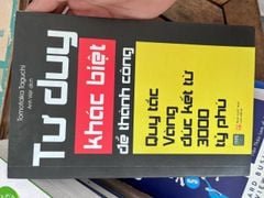 Tư Duy Khác Biệt Để Thành Công - Tomotaka Taguchi - ảnh 1