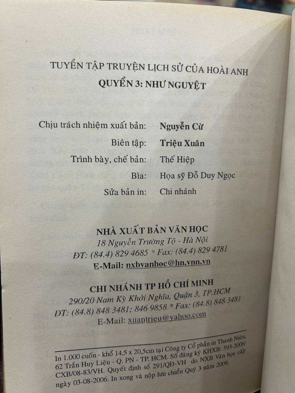 Tuyển Tập Truyện Lịch Sử - Hoài Anh - Hoài Anh