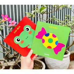 Thẻ Flashcard Kích Thích Thị Giác Cho Trẻ Sơ Sinh 0-1 Tuổi Zic Zắc - ảnh 2