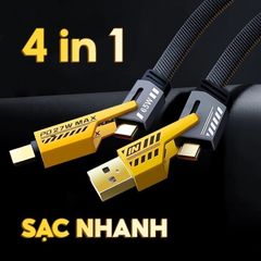 XẢ KHO - Bộ Sạc Đa Năng 4IN1 120W - Sức Mạnh Công Nghệ, Kết Nối Vạn Năng - ảnh 2