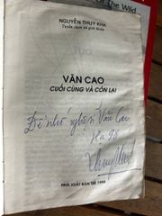 Văn Cao Cuối Cùng Và Còn Lại - Nguyễn Thụy Kha (Kèm Chữ Ký & Thủ Bút Đề Tặng 1998) - Nguyễn Thụy Kha tuyển chọn & giới thiệu - ảnh 5