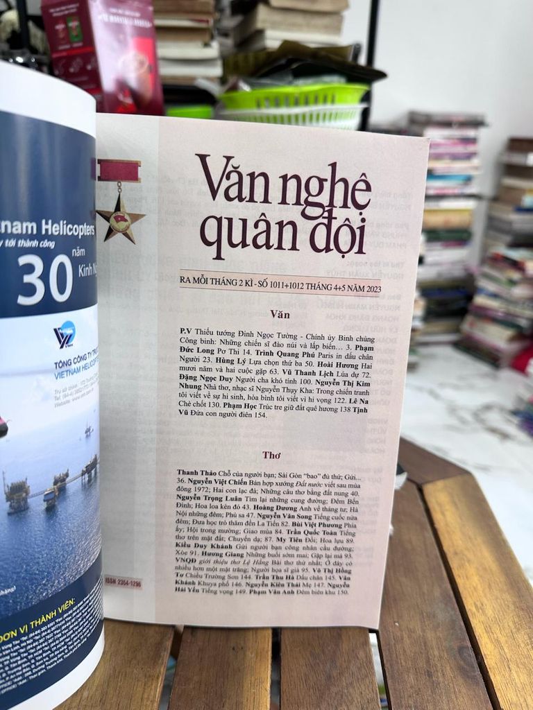 Văn nghệ Quân đội - Tập chỉ Văn nghệ của Lực lượng Vũ trang Nhân dân, Tổng cục Chính trị - Nhiều tác giả - Ảnh thực tế 4
