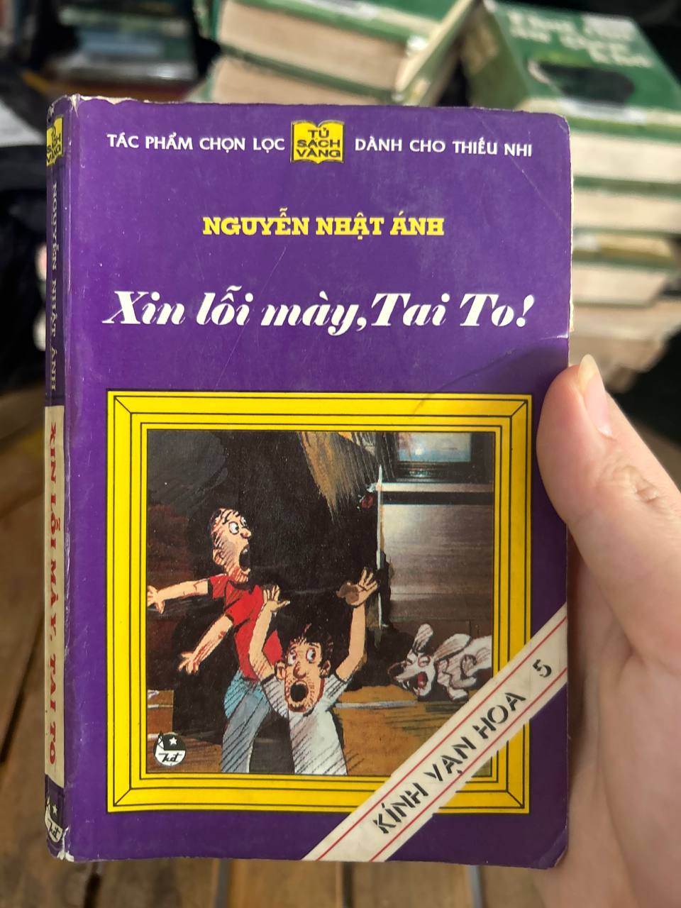 Review và ảnh thực tế sách Xin lỗi, Tai To! - Nguyễn Nhật Ánh tại Mecobooks.com