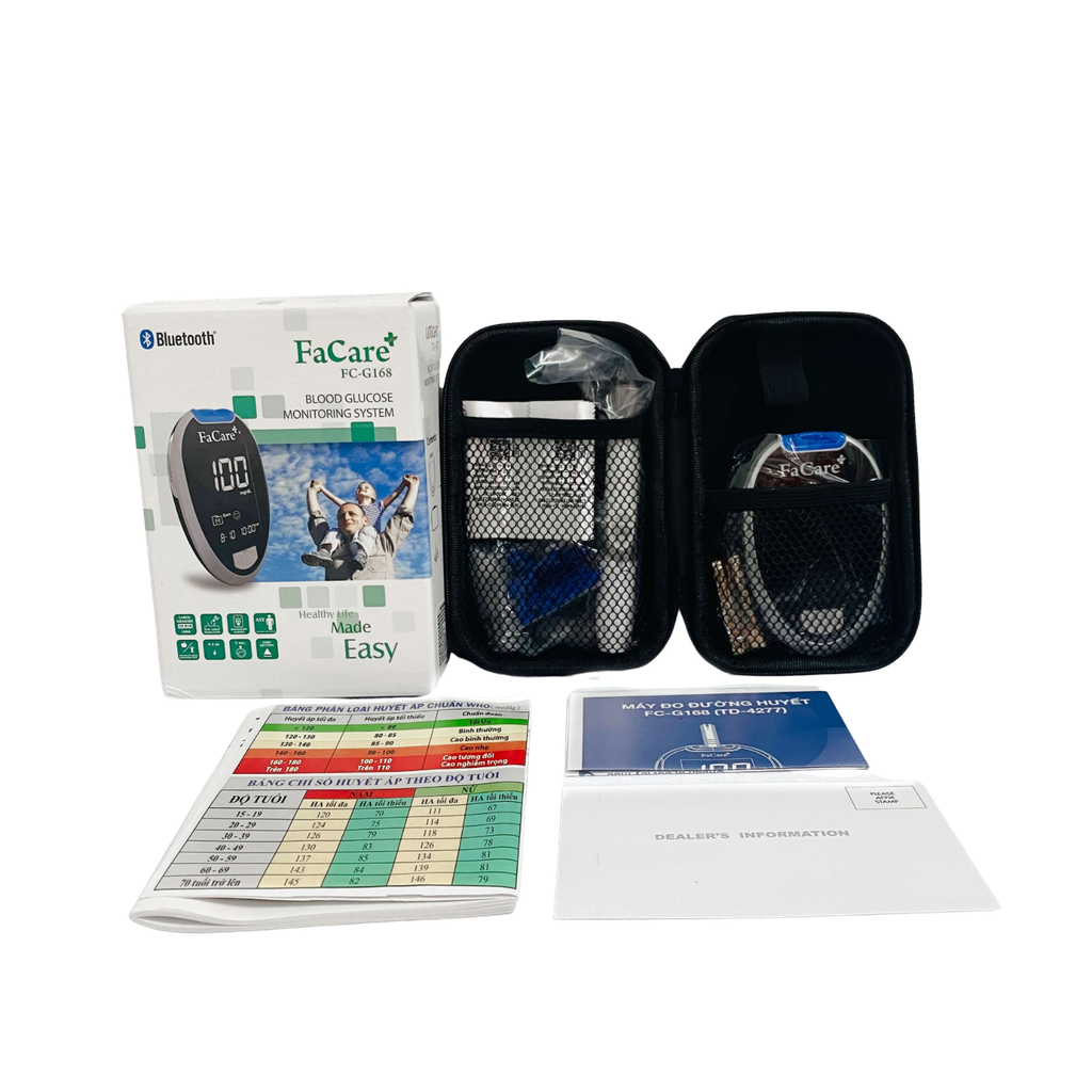 Máy đo đường huyết FaCare FC - G168 (TD - 4277) - Kết nối Bluetooth