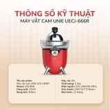  Máy vắt cam Unie UECJ-666R 