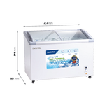  Tủ đông kính cong đóng ON/OFF Hòa Phát 451 lit HSF AD6451.C1/HSF AD6451.C 