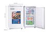  Tủ đông đứng Hòa Phát  106 lit HPF UAH6106 
