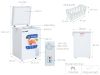  Tủ bảo quản Hòa Phát 1 ngăn, dàn nhôm 107 lit HPF AN6107 