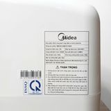  Bình nóng lạnh 20 lít Midea MWH20-25MHA1(VN)W (Bình ngang) 