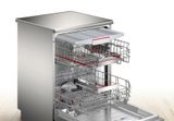  Máy rửa bát Bosch SMS6ZCI16E 14 bộ, 3 dàn, có sấy Zeolith, màu inox, serie 6, Germany 
