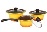  Bộ nồi 3 chiếc từ chống dính Ceramic Cookway PH3CV 18 20 24cm Hàn Quốc 