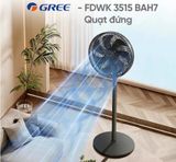  Quạt cây Gree FDWK-3515BAH7, 50W, có khiển, màu đen, China 