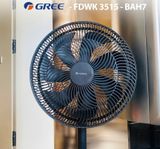  Quạt cây Gree FDWK-3515BAH7, 50W, có khiển, màu đen, China 