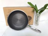  Chảo chống dính FiveStars CUBE28S 03 lớp đúc liền, inox, FPC28004, 28CM, Việt Nam 