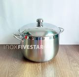  Nồi Inox FiveStars 03 đáy FSN36001 36cm nắp Inox 