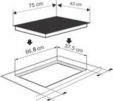  Bếp từ 3 vùng nấu Munchen GM2266SA 