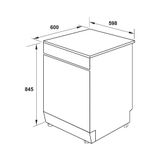  Máy rửa bát độc lập Hafele HDW-F60G 