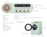  Máy giặt sấy lồng ngang Hisense Roman Holiday Inverter giặt 10.5 kg - sấy 7 kg WD105R5 