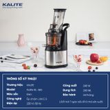  Máy ép chậm Kalite KL-565 