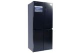 Tủ lạnh Multidoor 4 cánh Funiki 415 Lít HR M8415SB Double Inverter, cánh thép, màu đen 