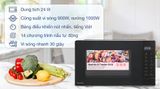  Lò vi sóng Panasonic NN-GT35NBYUE, 24 lít , điện tử có nướng, China 