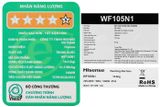  Máy giặt lồng ngang Hisense Inverter 10.5 kg WF105N1 