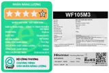  Máy giặt lồng ngang Hisense Inverter 10.5 kg WF105M3 