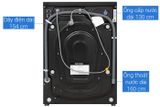  Máy giặt lồng ngang Hisense Inverter 10.5 kg WF105M3 