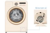  Máy giặt lồng ngang Hisense Roman Holiday Inverter 10.5 kg WF105R5 