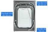  Máy giặt lồng ngang LG AI DD Inverter 9kg FV1409S4M 