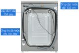  Máy giặt lồng ngang LG AI DD Inverter 12kg FV1412S3PA 