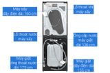  Tháp giặt sấy LG WashTower Inverter giặt 14 kg - sấy 10 kg WT1410NHB 