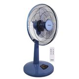  Quạt lửng Nanoco NLF1624RC-BL, có khiển, màu xanh, cánh 400mm, Việt Nam 